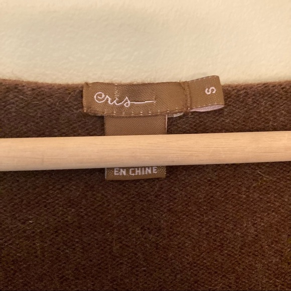 Eris 100% cashmere off the shoulder sweater dress - Picture 2 of 4